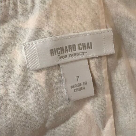 Richard Chai Blue Floral Dress Sz 6 - Picture 9 of 13